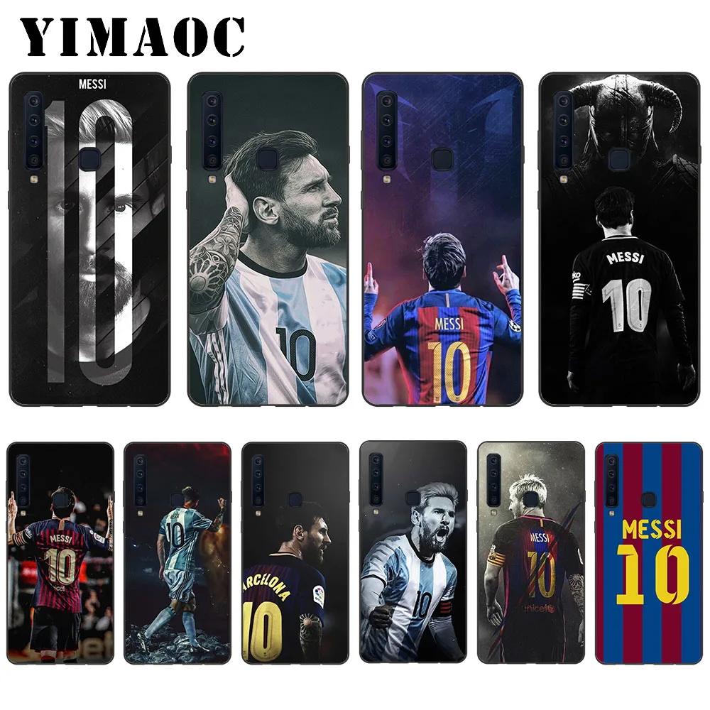 

YIMAOC Barcelona Messi 10 Soft Case for Samsung Galaxy A3 A5 A6 A7 A8 A9 Plus Note 8 9 A10 A30 A40 A50 A70
