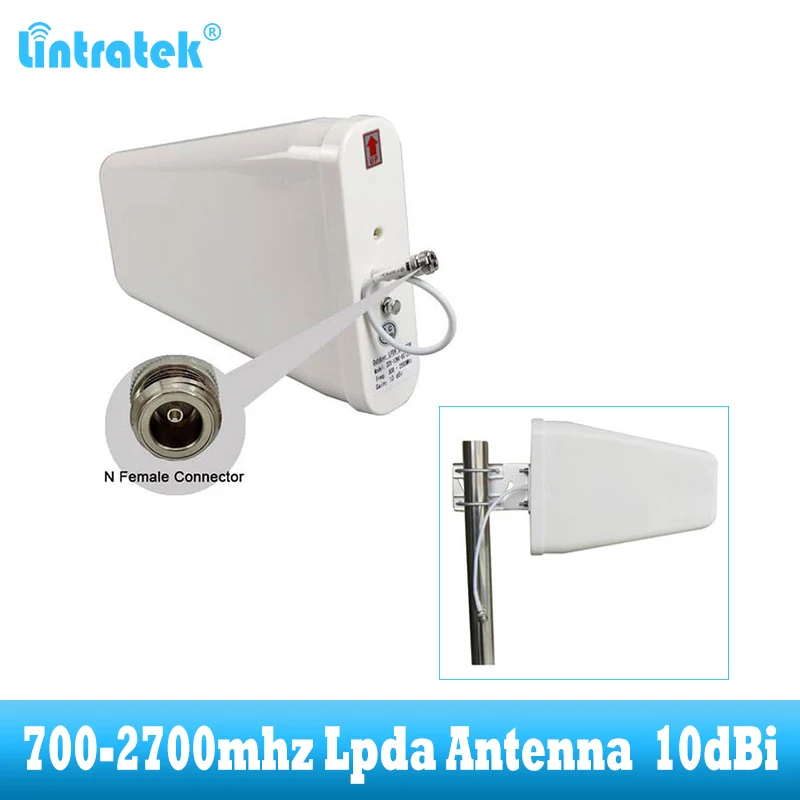 Усилитель сотового телефона 2G 3G 4G внешняя антенна 10dbi LDPA 700 2700 МГц сотовый