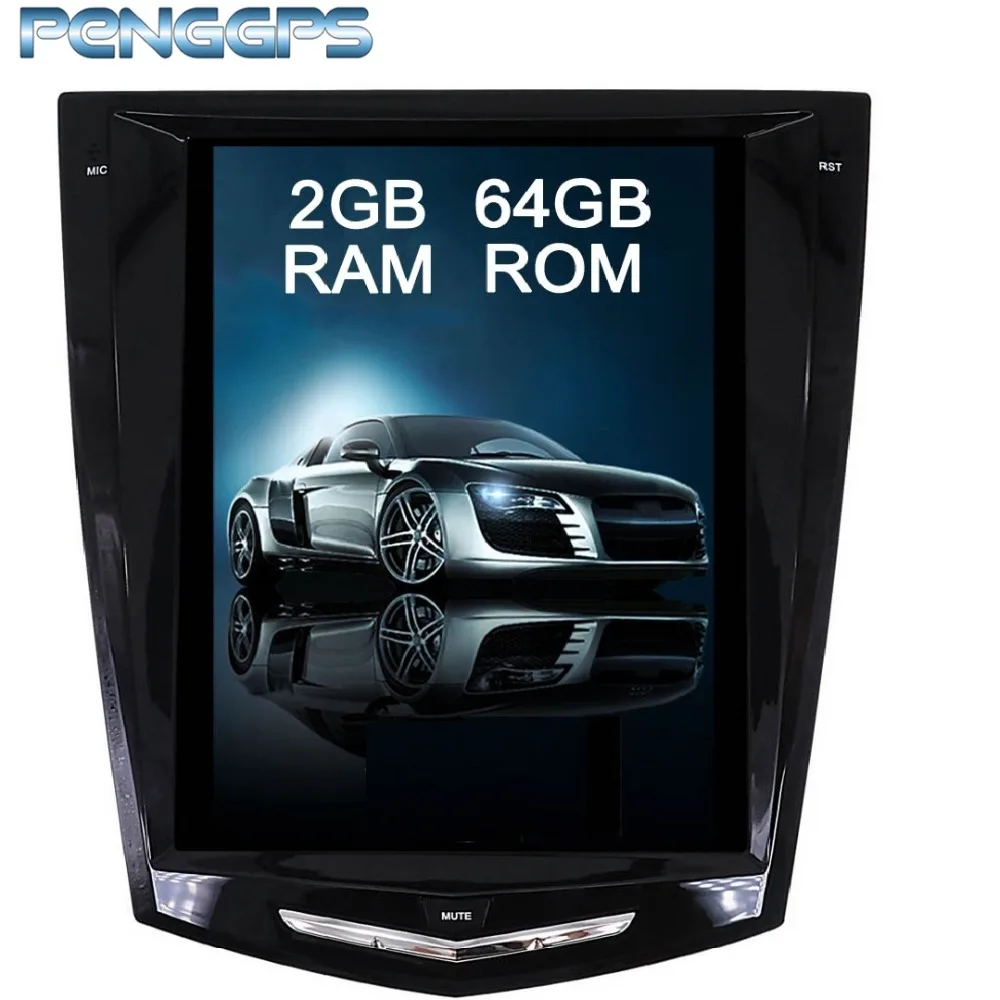 Автомобильный GPS-навигация Tesla Style 10 4 дюйма Android 6 0 DVD-блок для Cadillac ATS/ATSL/XTS/SRX 2013-2017
