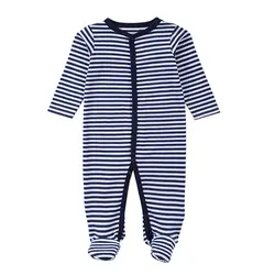 2017 новорожденных комбинезон для маленьких мальчиков одежда с длинным рукавом хлопок тела для маленьких девочек одежда черный Лишенный