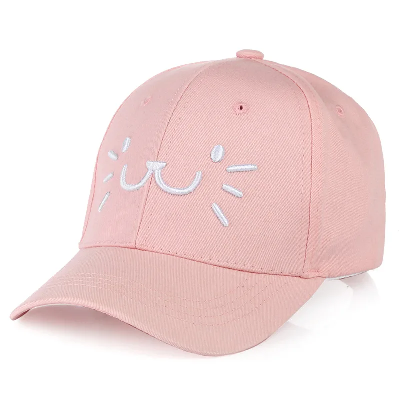 Cat Snapback Women's Cap Embroidery Traval Sunscreen Women Baseball Cap Spring Summer Female Ladies Sun Cap Women Accessories (2)