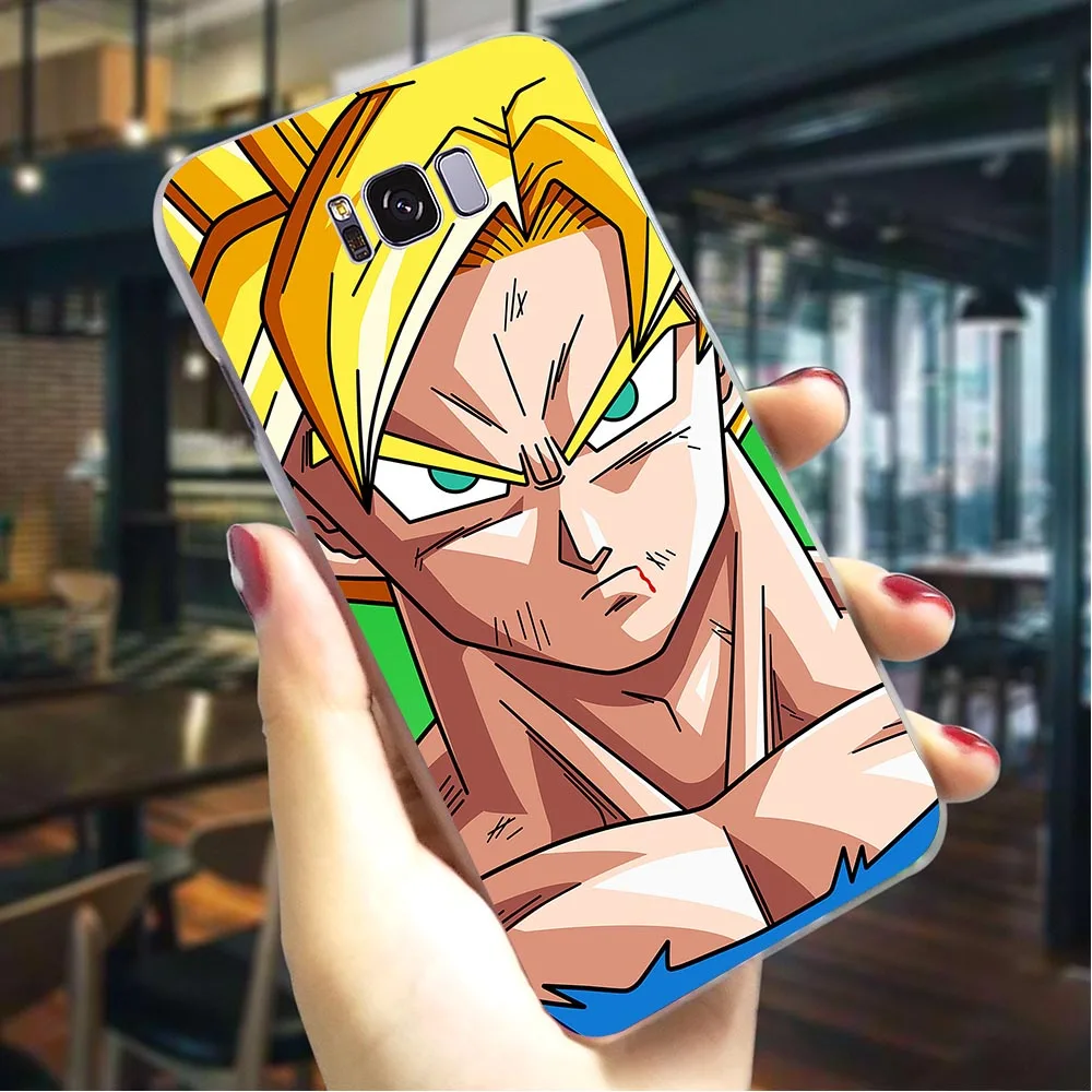 

Hard Case for Galaxy S9 Plus Dragon Ball Cover for Samsung S10e Case S6 Edge M10 M20 M30 S7 S8 Plus S10 Note 8 9 Back Covers