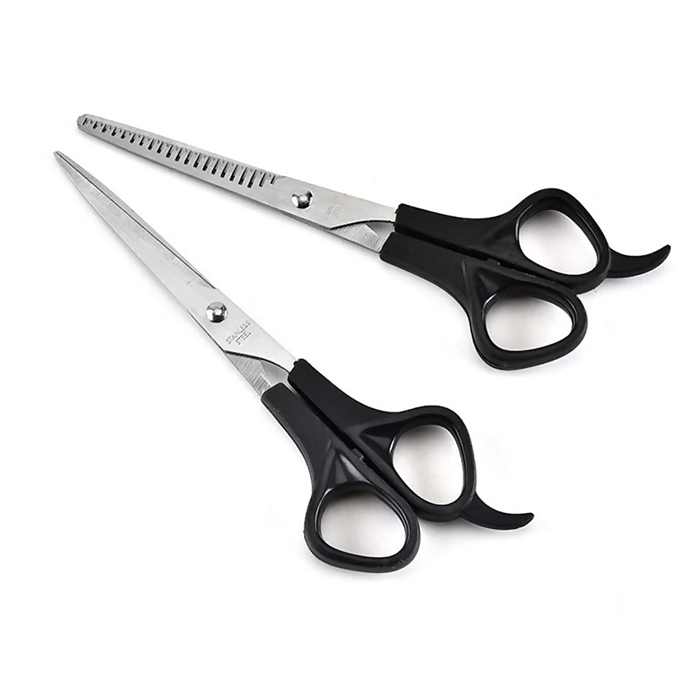 

2018 new hair scissors for hair styling stainless steel+PP hairdressing thinning scissors