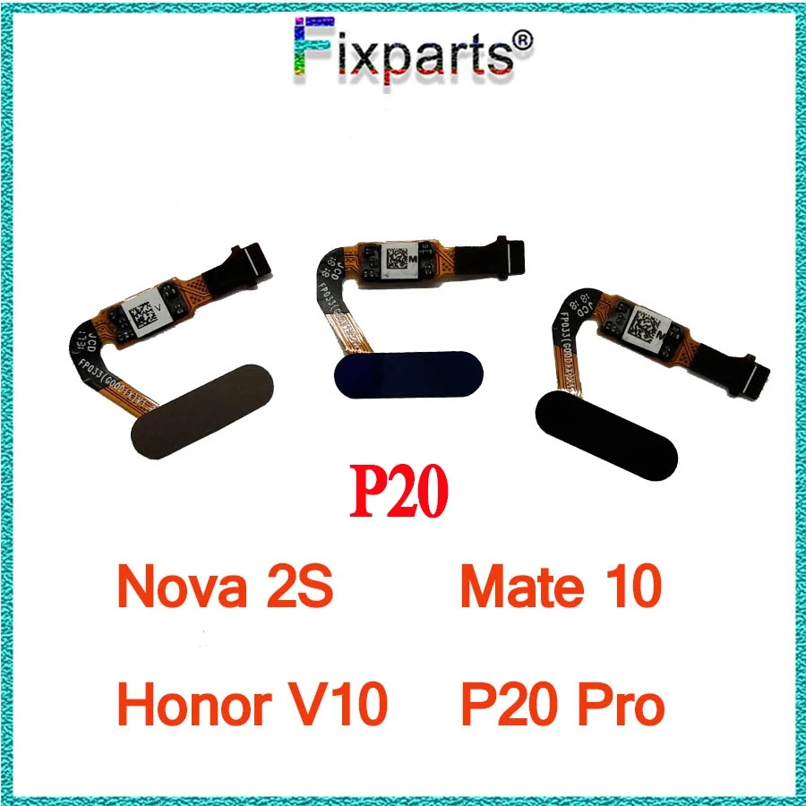 Гибкий кабель для huawei Nova 2 S/mate 10/Honor V10/P20 Pro для кнопки Home