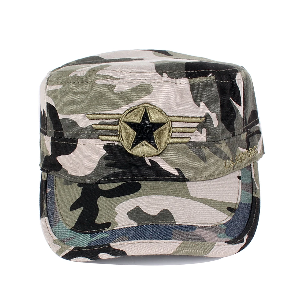 

DIFANNI Tactical Cap Mens Baseball Caps US Air Force Gorras Planas Camouflage Cap SWAT Hat Snapback Camo Caps Cotton Adjustable