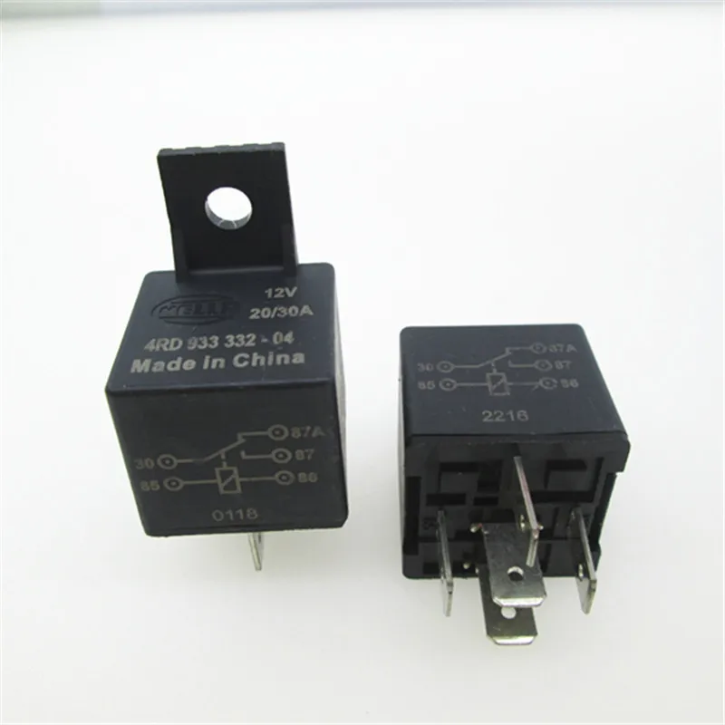 Автомобильное реле 12V 4RD 933 332 04 4rd9332 4rd 923 12VDC DC12V 20A/30A 5PIN|Реле| |