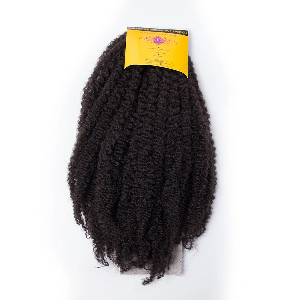 Afro Twist Braid Synthetic Marley Braiding Hair Extensions burgundy