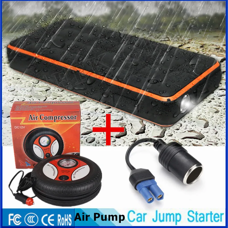 2018 Waterproof 1000A Car Jump Starter 28000mAh Starting Device Lighter Power Bank Car Charger For Car