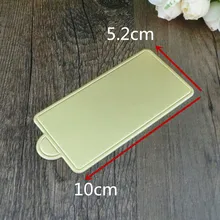 50 шт./партия для выпечки и тортов картонная подкладка Золотой именинный торт толстый жесткий мусс формы для выпечки бумажный лоток