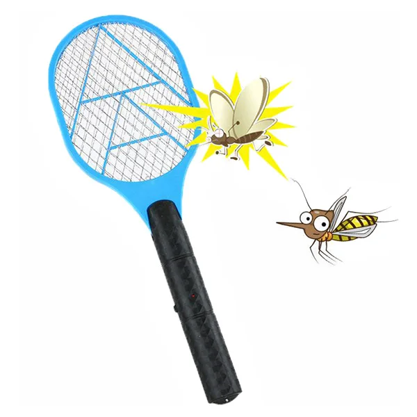 

Hand Racket Electric Swatter Home Garden Insect Bug Bat Wasp Zapper Fly Mosquito Pest Control DTT88