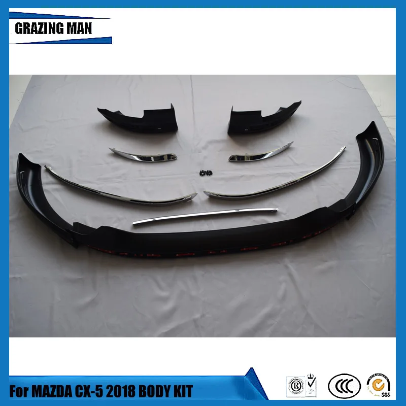 

Car accessories luxury front and rear bumper guard for CX-5 2018 PP material BODY KIT