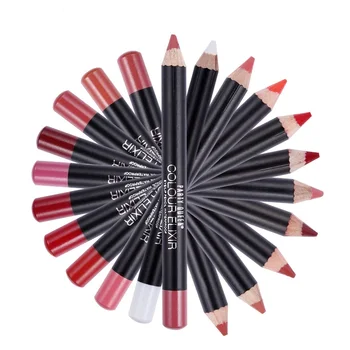

20PCS/LOT Professional Multi-functional Lipliner Pencil Long Lasting Waterproof Lip Eye Brow Cosmetic Makeup Colorful Lip Liner