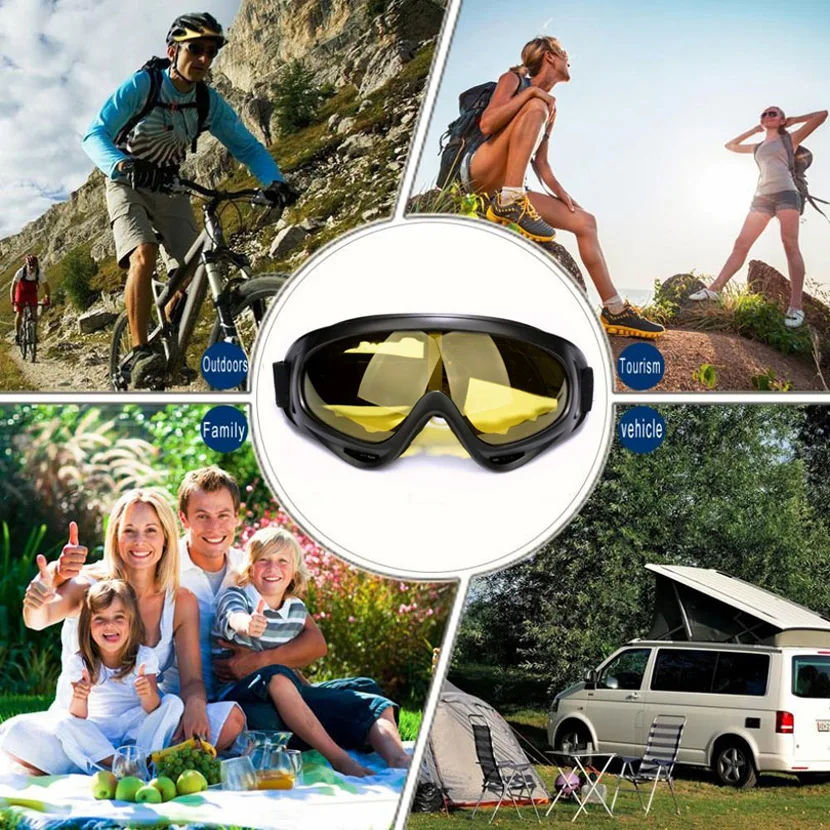 Новые защитные очки ветрозащитные Тактические Солнцезащитные очки Спортивные UV400 анти-шок пыли промышленности, труда, защитные очки для отдыха на открытом воздухе для верховой езды