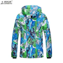 Бренд Для мужчин зимние лыжные куртки для Для мужчин зимние куртка High Experience теплые зимние спортивное пальто ветрозащитный
