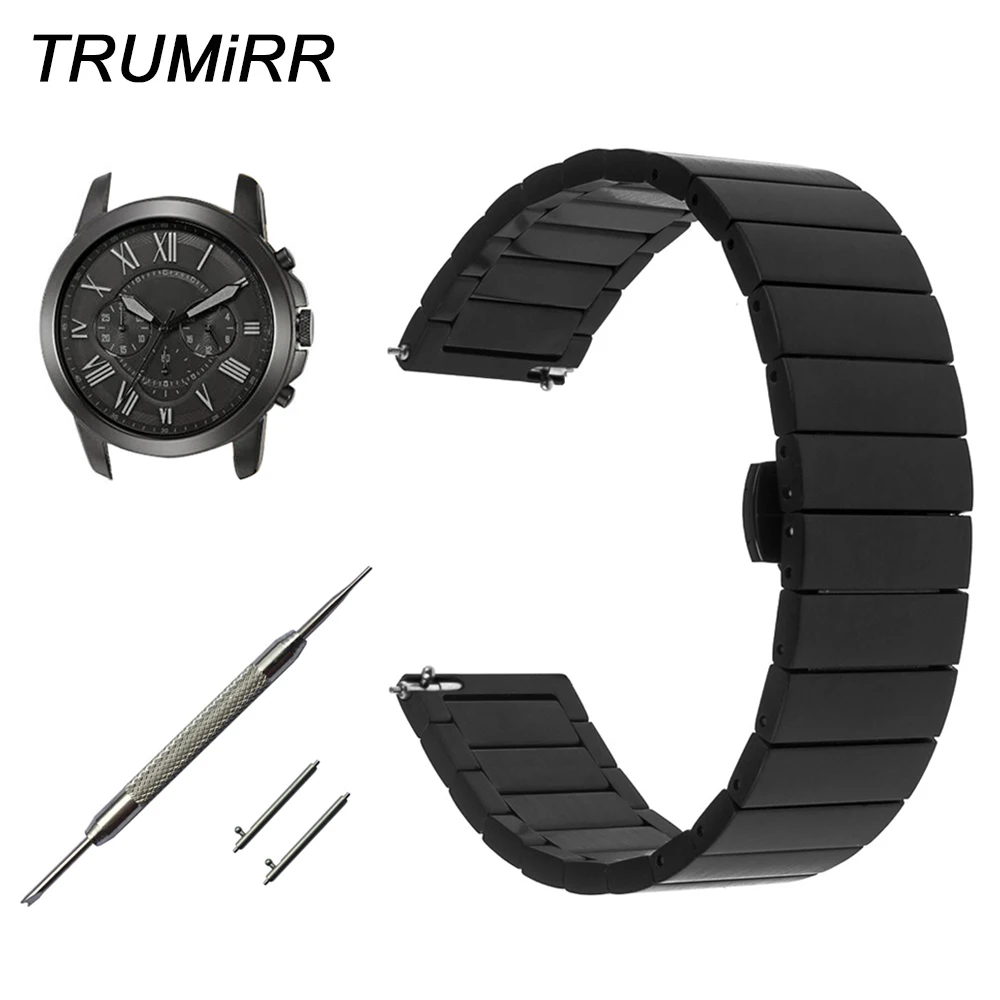 fossil q wander watch straps
