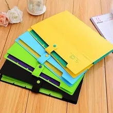 Твердый картон А4 офисный расширяющийся органайзер для файлов, папок из нержавеющей стали