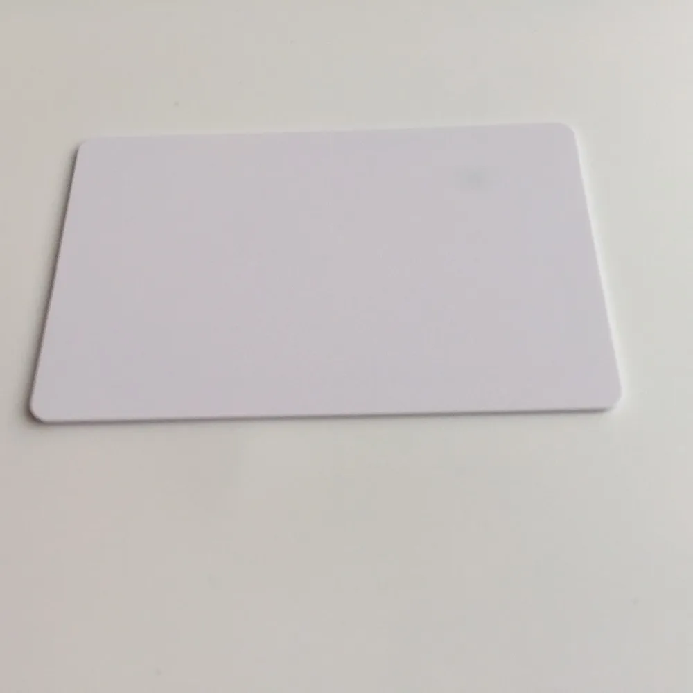 

Printing by Epson or Canon printers blank matte finish plastic pvc card for ID card business card two sides printable 50pcs/lot