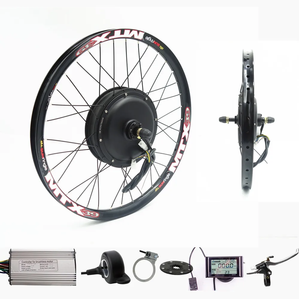 70 km/h 72v 2000W achterwiel Motor Elektrische Fiets Kit Elektrische Fiets  Conversie Kit|electric wheel|motor wheelelectric motor wheel - AliExpress