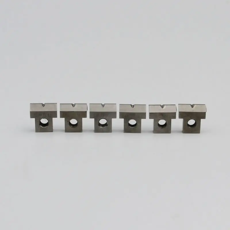 

1 Set 6 Pieces Titanium Alloy Tune-O-Matic Bridge Saddle For LP Guitar