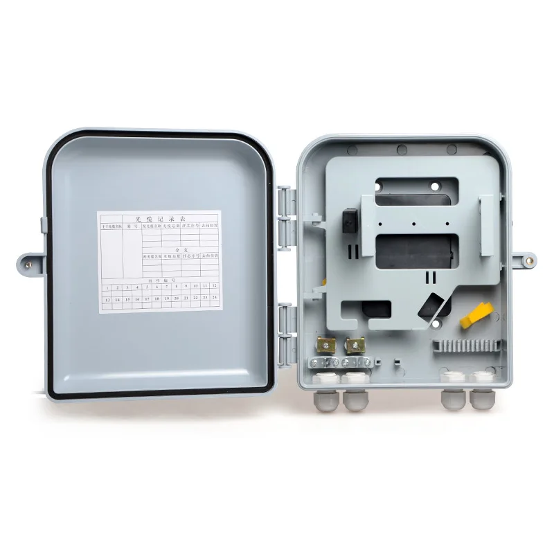 

Fiber optic distribution box 24 core 1:16 fiber Optical splitter Terminal box Indoor and outdoor waterproof