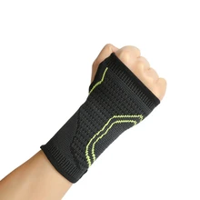 1 шт. стиль простая эластичная Спортивная безопасная серия зеленая полоса поддержка ладони ST2544