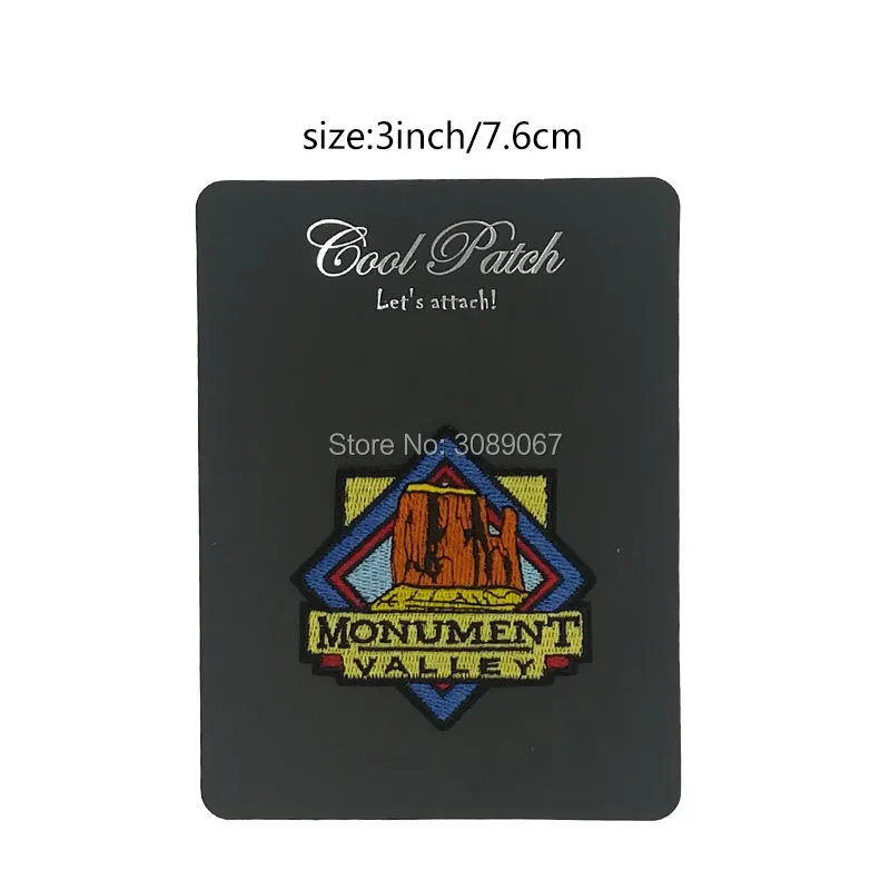 Monument Valley NATIONAL PARK Travel Souvenir Patches FULL Embroidered