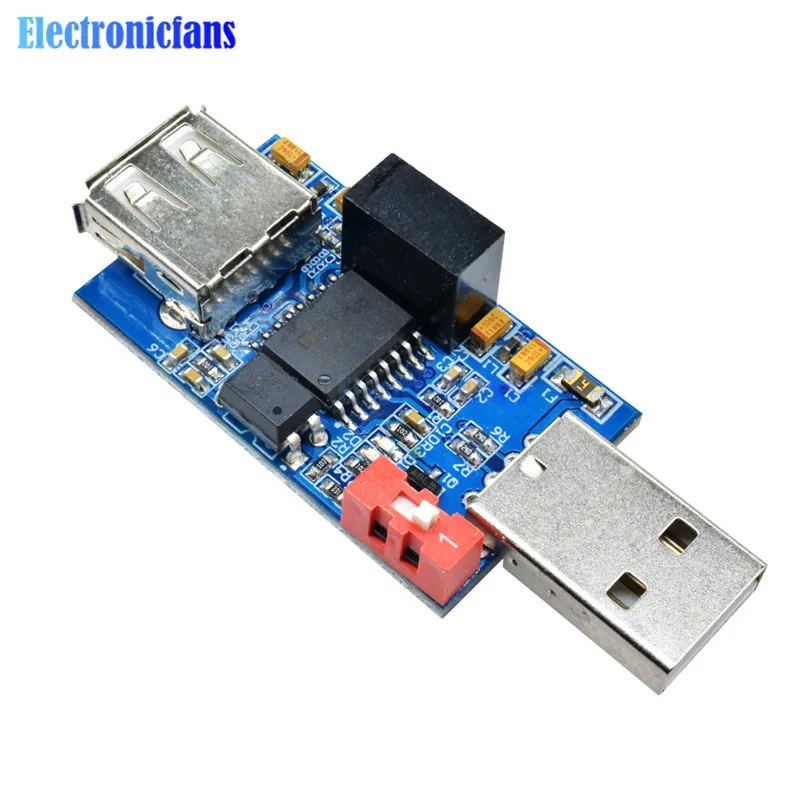 Совместимость с USB 2 0 1500 В изоляционная плата USB-USB модуль защиты ADUM4160 ADUM3160 |