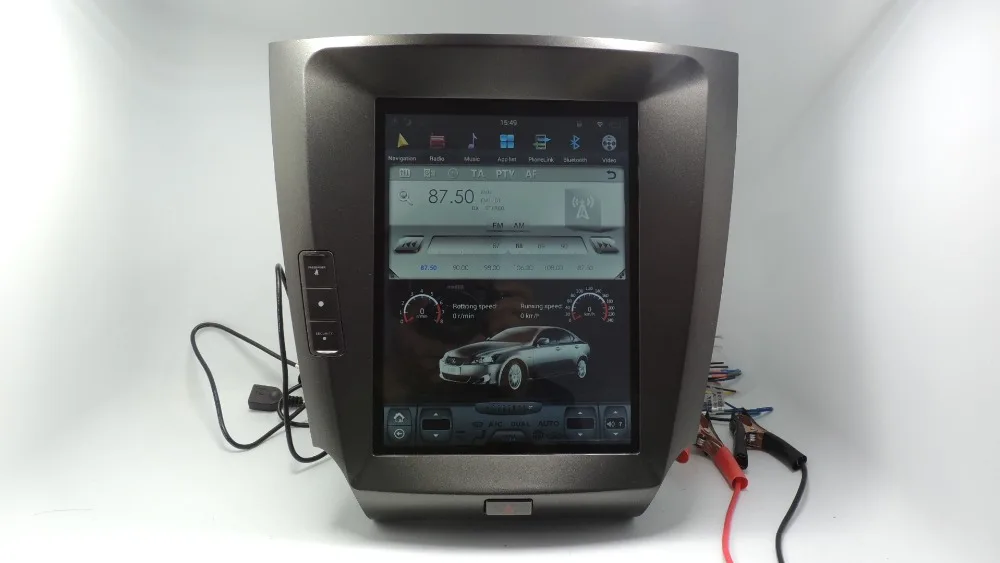 "Yokotron" 10," телса стиль Android автомобильный Радио плеер для Lexus IS250 IS300 IS350 2005-2010