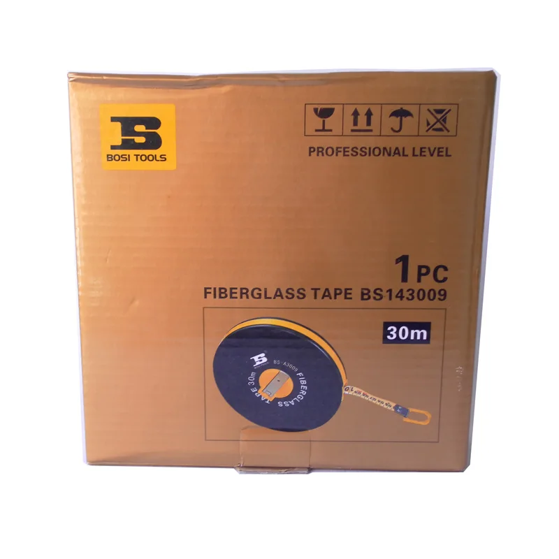 free shipping BOSI 30m/100feet FIBERGLASS tape measurer,measureing tools free shipping BOSI 30m/100feet FIBERGLASS tape measurer,measureing tools
