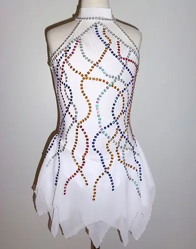 Скручивание катания на льду, танец майорет outfitSD352