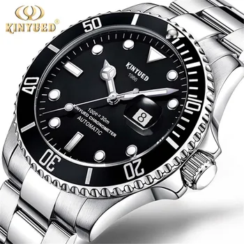 

KINYUED Brand Men Mechanical Watch Automatic Role Date Fashione luxury Luminous Clock Male Reloj Hombre Relogio Masculino 2019
