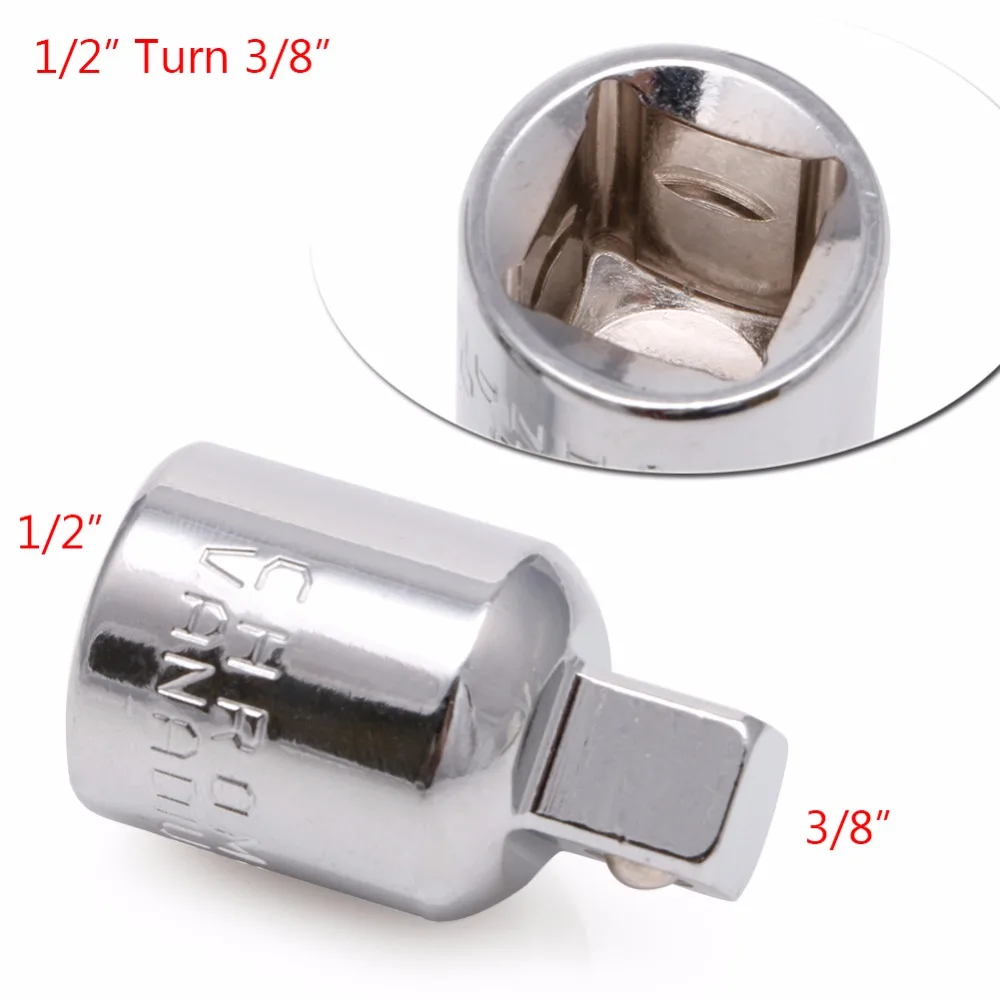 

1/2" Convert To 3/8" Ball Lock Ratchet Socket Adapter Reducer Converter Tool