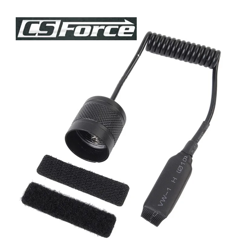 Remote Pressure Switch for Tactical Flashlight 6P 9P G2 G3 C2 C3 M2 M3