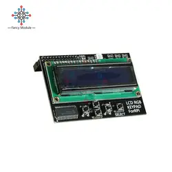 I2C интерфейс 1602 16x2 Пи плиты ЖК-дисплей RGB с светодиодный Дисплей щит консоли модуль расширения синий Подсветка для Raspberry Pi B +/B