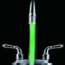 Led Faucet Temperature Control Wh-Fo3/04/01 Monochrome Led Light Faucet Temperature Led Faucet Adapter