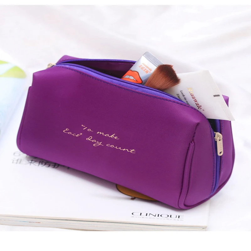 

2019 New Portable Cosmetic Bag Women Makeup Organizer Girls Make Up Bag Toiletry Travel Kits Small Hand Bag