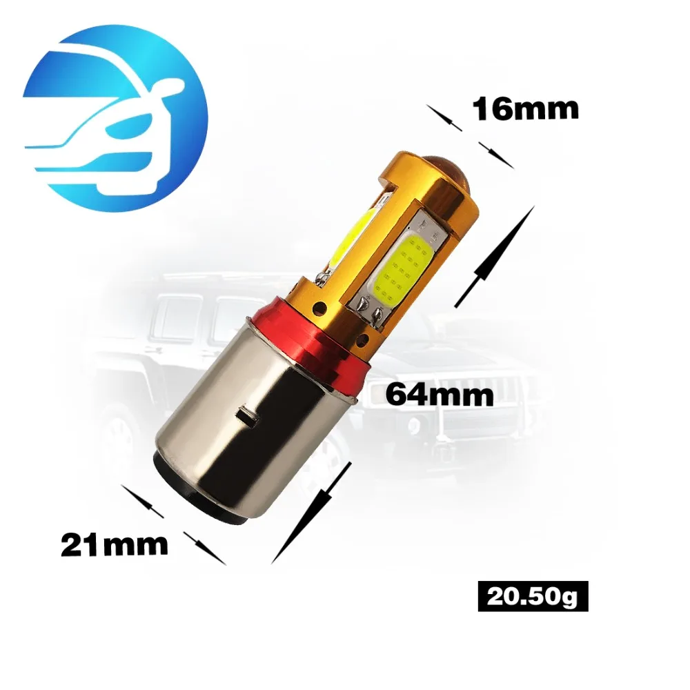 2 шт. * фары для мотоцикла 1156 25 Вт 3 + 1 сторона COB 6000K 3000LM IP55 аксессуары мотоциклов