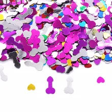 400pcs/lot Confetti Sequins Bachelorette Hen Party Decoration Bling Confettis Wedding Table Decor Hen Party Supplies hen s pens