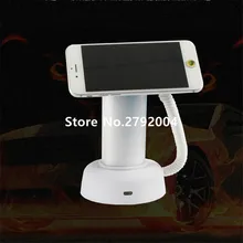 10 pcs/lot Remote Control Cell Mobile phone security alarm display stand holder for anti-theft with charging function