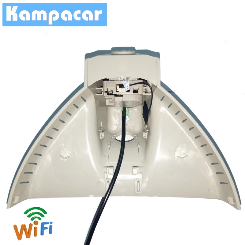 Kampacar Автомобильный регистратор HD Wifi DVR Dash камеры для Skoda Superb Kodiaq Топ настроенный два объектива видеорегистратор авто видеорегистраторы