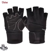 Дропшиппинг, спортивные перчатки для тренировок, для мужчин, без пальцев, Перчатки для фитнеса с ремешком на запястье, перчатки, перчатки для тяжелой атлетики, Guantini