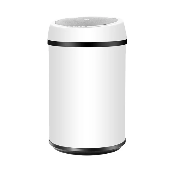 Geekinstyle 9L-12L инфракрасный бесконтактный многофункциональный автоматический мусорный бак датчик мусорный бак экологически чистые аксессуары мусорный бак - Цвет: White