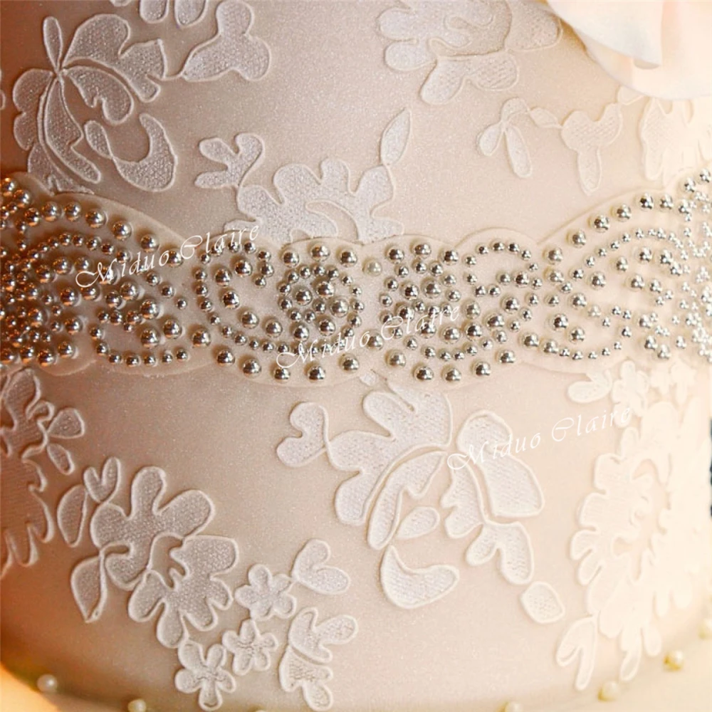 I Piece Alencon Lace Trad Stencil Cake Stencil Fondant