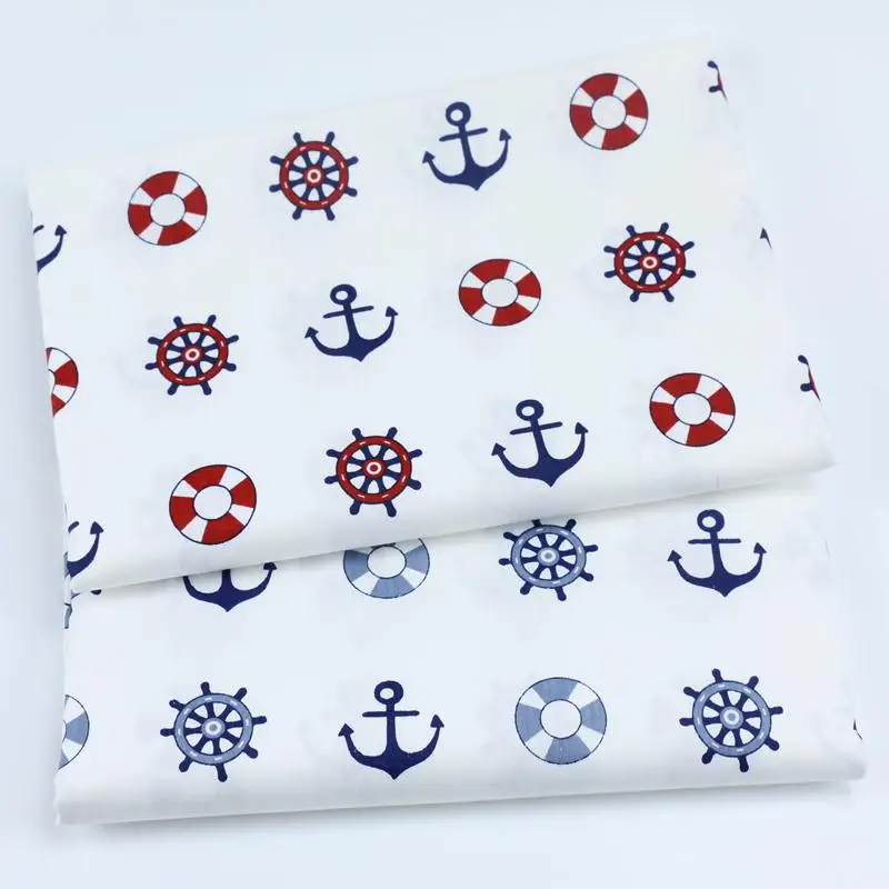  Beautiful Cartoon Sailing Boat Anchor Navy Wind Cloth Kindergarten Baby Wrapped By Pajamas Cover Fa - 32887813401