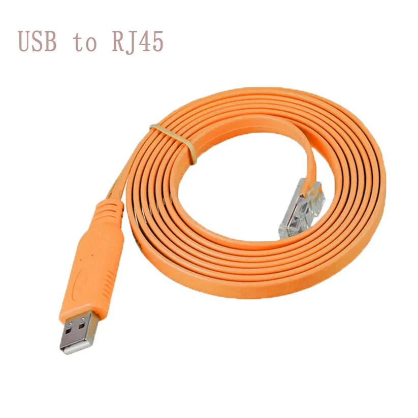 

Mosunx Cables 45U USB to RJ45 Cisco Console 6Ft 1.8 Meter Cable With FTDI Chip For Chip td1218 dropship