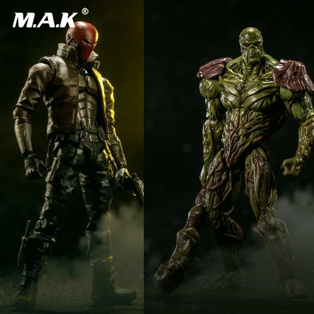 

Collectible 1/18 INJUSTICE 2 Unspeakable Alliance 2 LD0033 Red Head Cover D0034 Swamp Thing Mini Doll Ation Figure Model