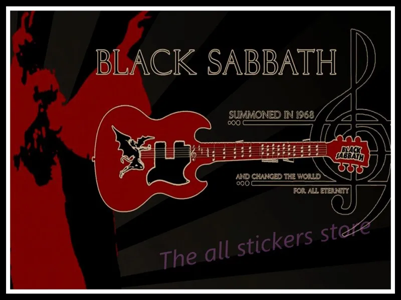 Black Sabbath. Плакат Оззи Осборн. Украшение для домашнего интерьера крафт-кислотная рок-музыка плакат рисунок ядро наклейки на стену/6008 - Цвет: 5