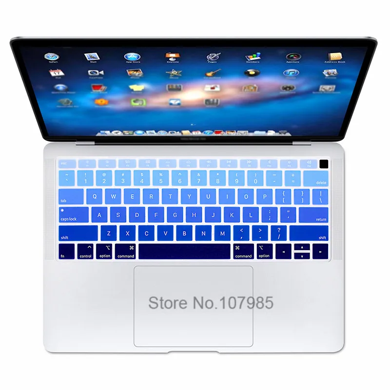 HRH-Waterproof-Silicone-English-Rainbow-Laptop-Keyboard-Cover-for-MacBook-Newest-Air-13-2018-Release-A1932 (2)