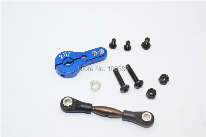 AXIAL YETI 90026 STEEL ANTI THREAD TIE ROD WITH ALLOY SERVO HORN FOR