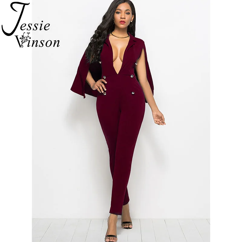 womens jumpsuit with cape